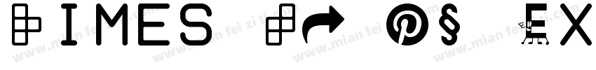 Times NR PS Expert字体转换
